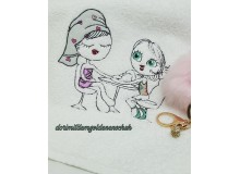 Stickdatei - Beauty Girls - Maniküre